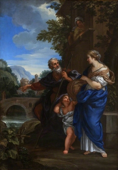 Abraham expelling Hagar and Ishmael
