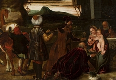 Adoration of the Magi by Francesco Bassano the Younger