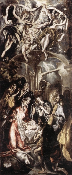 Adoration of the Shepherds (Rome) by El Greco