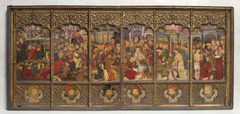 Altarpiece (retablo) with Scenes from the Passion by Anonymous