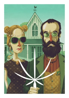 American Gothic High by Steve Simpson