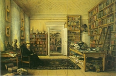 Arbeitszimmer des Alexander von Humboldt in Berlin, Oranienburger Str. 67