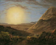 Athen nach Sonnenaufgang by Karl Agricola