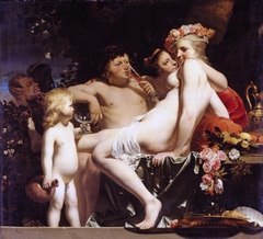 Bacchus and Ariadne by Caesar van Everdingen