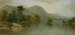 Black Mountain from the Harbor Islands, Lake George, New York by Asher Brown Durand