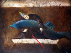 Blue Fish by Yevgenia Nayberg