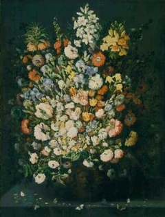 Bouquet in a niche by Osias Beert