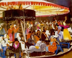 Carousel by Vilmos Aba-Novák