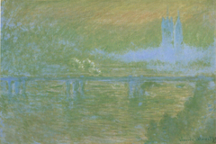 Charing Cross Bridge by Claude Monet