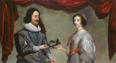Charles I and Henrietta Maria by Daniël Mijtens
