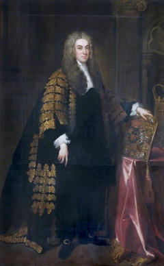 Charles Talbot (1685-1737), 1st Baron Talbot of Hensol, as Lord High Chancellor by John Vanderbank