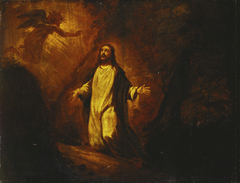 Christ in the Garden of Gethsemane (after Titian) by Anonymous