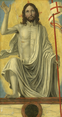 Christ Risen from the Tomb by Ambrogio Bergognone