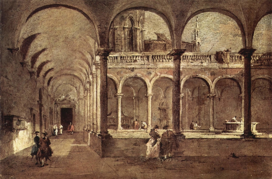 Cloister in Venice
