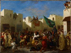 Convulsionists of Tangier by Eugène Delacroix