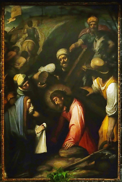 Cristo confortato dalla Veronica by Federico Zuccari