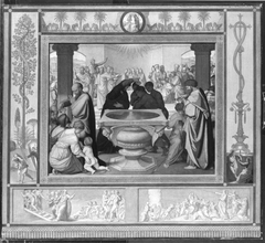 Das Sakrament der Taufe (aus dem Zyklus der Sieben Sakramente)