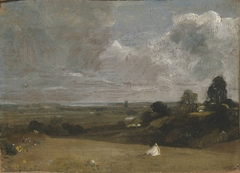 Dedham from Langham by John Constable