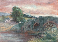 Dee Bridge at Cynwyd by John Kelt Edwards