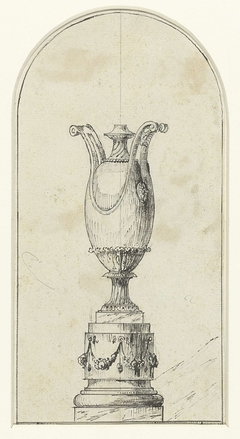 Design for a vase by Gilles Paul Cauvet
