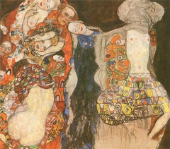Die Braut by Gustav Klimt