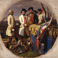 Die Schlacht bei Würzburg 1796 by Karl von Blaas