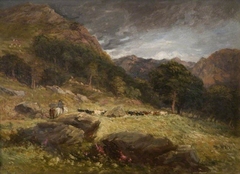 Driving Cattle by David Cox Jr