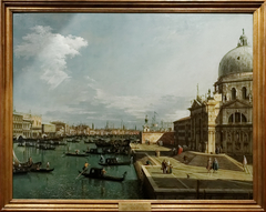 Entrance to the Grand Canal and the Church of La Salute by Canaletto