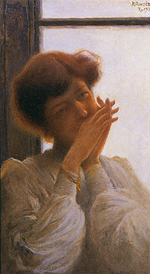 Estudo de Mulher em 1904 by Rodolfo Amoedo