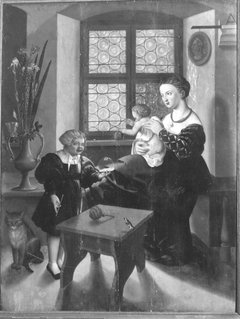 Familienbild by Georg Pencz
