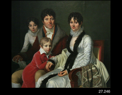 Family Group by Louis-André-Gabriel Bouchet
