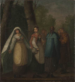 Gathering of ancient Polish women by Daniel Kondratowicz