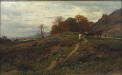 German landscape by Carl Wilhelm Müller