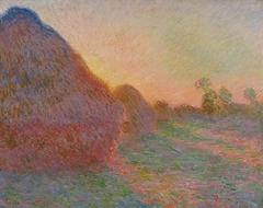 Getreideschober by Claude Monet