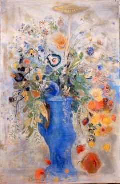 Grand bouquet by Odilon Redon
