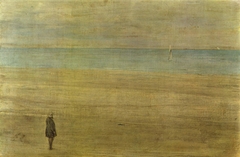 Harmony in blue and silver: Trouville by James Abbott McNeill Whistler
