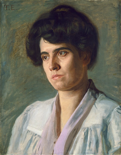 Harriet Husson Carville (Mrs. James G. Carville) by Thomas Eakins