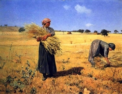 Harvest - Harvesters by António Carvalho de Silva Porto