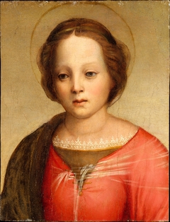 Head of the Madonna by Franciabigio