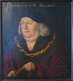 Herzog Albrecht IV. der Weise von Bayern by Barthel Beham