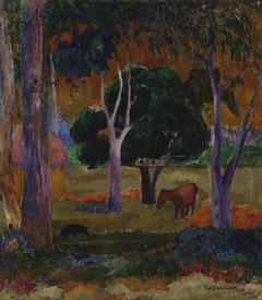 Hiva Oa by Paul Gauguin