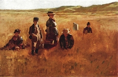 In the Fields by Eastman Johnson
