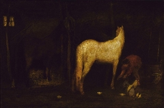 In the Stable by Albert Pinkham Ryder