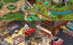 Isometric Interior 3D Sprites by RetroStyle Games