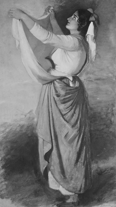 Italian female peasant by Joseph Severn