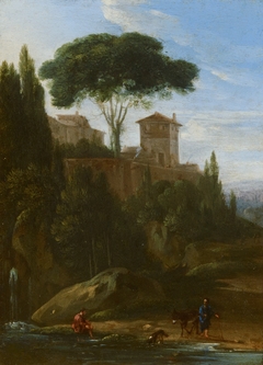 Italianate Landscape with Buildings by Jan Willemsz Lapp