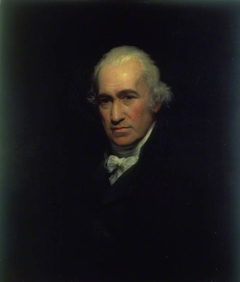James Watt, 1736 - 1819. Engineer, inventor of the steam engine by John Partridge