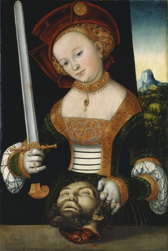Judith with the Head of Holofernes by Lucas Cranach the Elder
