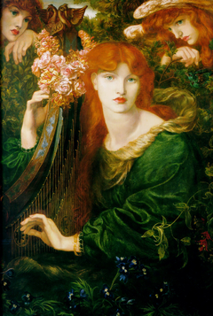 La Ghirlandata by Dante Gabriel Rossetti