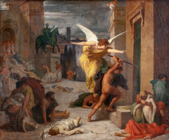 La peste à Rome by Jules-Élie Delaunay
